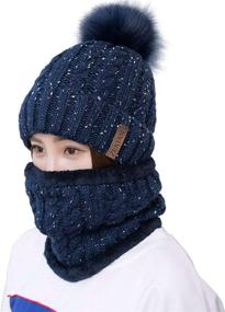 img 4 attached to ZEXIAN Womens Girls Winter Beanie Outdoor Recreation for Climbing