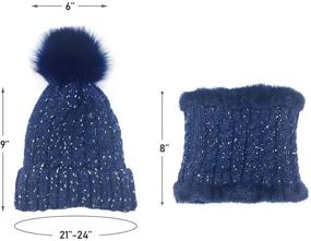 img 2 attached to ZEXIAN Womens Girls Winter Beanie Outdoor Recreation for Climbing