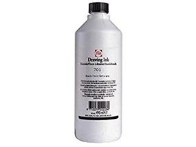 img 1 attached to 💉 Intense Tribal Tattoo Outlining Ink: 490ml Bottle for Artists