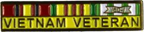 img 1 attached to Vietnam Veteran Ribbon Lapel Pin