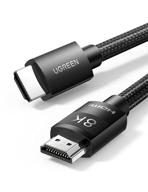 💡 ugreen hdmi 2.1 cable 8k 48gbps 6.6ft - ultra high speed hdmi braided cord for ps5, xbox, roku tv - supports dynamic hdr earc dolby atmos hdcp - 4k@120hz 8k@60hz - hdtv blu-ray projector logo