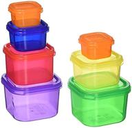 🏖️ beachbody 21 day fix portion control containers for weight loss program - bpa free, reusable, locking lids, color-coded, meal prep & food storage containers, stop counting calories - 7 piece kit логотип