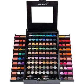 img 3 attached to 💄 SHANY Elevated Essentials Makeup Set - Comprehensive Makeup Kit with 72 Eyeshadows, 28 Lip Colors, 18 Gel Eyeliners, 10 Blushes, 1 Eye Primer, and 1 Cream Concealer