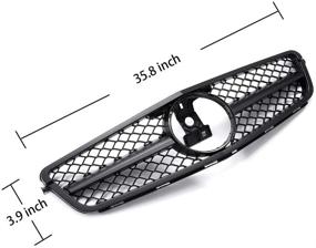 img 3 attached to SNA Grille Mercedes 2008 2014 C Class