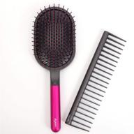 dyson supersonic hair dryer detangling comb and paddle brush set logo