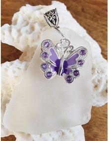 img 3 attached to 🦋 DIY Jewelry Making: 14PCS Enamel Butterfly Charm Pendants in 7 Vibrant Colors