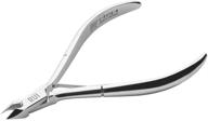 rui smiths professional carbon steel cuticle nippers for home users - french handle, 6mm full jaw with single spring logo