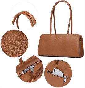 img 1 attached to BOSTANTEN Designer Handbags Genuine Shoulder