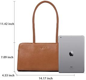 img 3 attached to BOSTANTEN Designer Handbags Genuine Shoulder