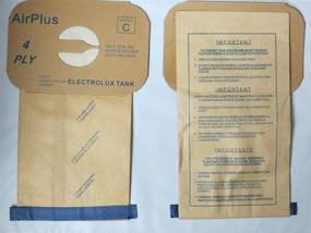 img 2 attached to EnviroCare Vacuum Cleaner Dust Bags - 4 Layer Filtration, Designed for Electrolux Canisters (Style C) - Pack of 100