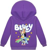 toddler hoodie cartoon sweatshirt b1 kids 100 logo