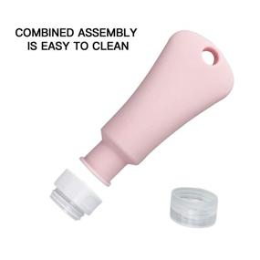 img 3 attached to 🧴 Squeezable Silicone Portable Toiletry Bottles