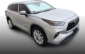 img 2 attached to 🌞 Защитный экран YelloPro Auto на переднее стекло автомобиля подходит для Toyota Highlander 2020-2021 гг. - Сделано в США.