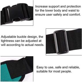 img 1 attached to Wytino Wheelchair Cushion Restraints Adjustable