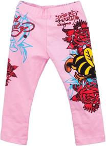 img 1 attached to Ed Hardy Little Toddlers Leggings