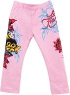 ed hardy little toddlers leggings logo