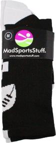 img 3 attached to 🧦 Crew Length Football Socks for Boys or Men - Ideal Football Gift from MadSportsStuff