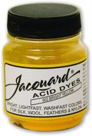 jacquard acid dyes ounce bright yellow logo