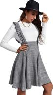 👗 shein womens suspender overall: a stylish addition to jumpsuits, rompers, and overalls logo