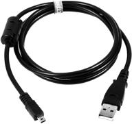 📷 maxllto usb 2.0 pc charger data cable for sanyo camera xacti vpc-t1496/p/e/g/r logo