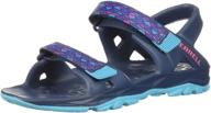 merrell girls hydro sandal medium - athletic girls' shoes for comfort and performance logo