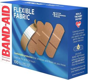 img 3 attached to Band AID Flexible Fabric Adhesive Bandages Outdoor Recreation in Accessories