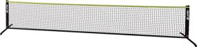 img 2 attached to Zume Games Portable Instant Play Pickleball Set: Paddles, Balls, and Net Pack for On-the-Go Fun!