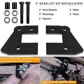 img 1 attached to 3-Inch Polaris Ranger Fullsize UTV Front & Rear Lift Kit – Fits 570/570 XP/900/900 CREW/1000/1000 CREW/1000 Diesel/1000 Diesel CREW – Complete Full Lift Kit