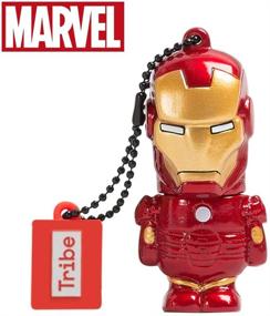 img 4 attached to 🦾 Original Marvel 2.0 Flash Drive - Iron Man USB Stick 32GB, Tribe FD016704