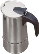 b120 22061m stainless stovetop espresso coffeemaker logo