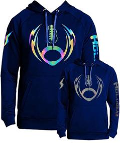 img 4 attached to HoloGear Holographic Football Performance Hoodie
