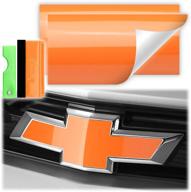 наклейка, совместимая с оранжевой пленкой логотип