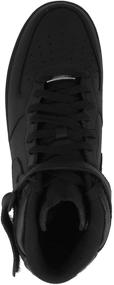 img 3 attached to 🏀 Force Basketball Shoes Black: Sleek 315123 001 Men's Footwear for Ultimate Performance