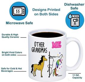 img 2 attached to 🦄 Other Grandmas Me Unicorn Coffee Mug – The Perfect Gift for New Grandmothers, Moms, Mimi, Gigi, and Nana – Ideal for Birthdays, Christmas, Mother's Day, Retirement