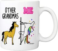 🦄 other grandmas me unicorn coffee mug – the perfect gift for new grandmothers, moms, mimi, gigi, and nana – ideal for birthdays, christmas, mother's day, retirement logo