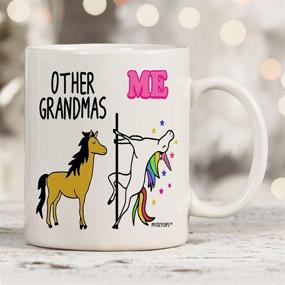 img 1 attached to 🦄 Other Grandmas Me Unicorn Coffee Mug – The Perfect Gift for New Grandmothers, Moms, Mimi, Gigi, and Nana – Ideal for Birthdays, Christmas, Mother's Day, Retirement