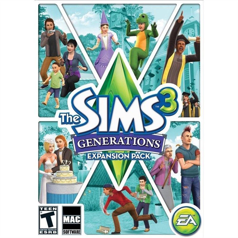 sims generations mac 다운로드 로고