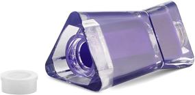 img 3 attached to 🍽️ MITBAK Purple Acrylic Salt and Pepper Shakers (2 Piece Set) - Stylish Dispensers with Ideal Holes for Precise Seasoning – Elegant Kitchen Accessories Utensils