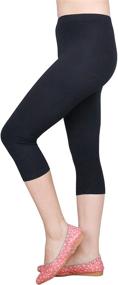 img 2 attached to 👖 IRelax Modal Leggings: Stylish Girls' Leggings for School Holidays and More!