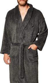 img 3 attached to 👕 Optimized Nautica Men's Marled Plush Black