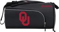 oklahoma sooners squadron duffel black логотип