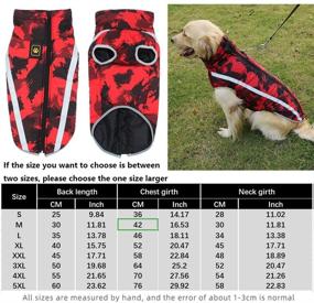 img 3 attached to 🐶 DuoOut Reversible Dog Coat: Warm, Waterproof, & Reflective Winter Jacket for Cold Weather - Padded Comfort & Safety