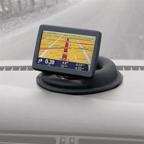 img 2 attached to 🌍 SCOSCHE GPSDM Non-Slip Dashboard Mat with Built-in GPS