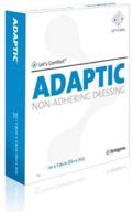 🩹 johnson & johnson (systagenix) adaptic non-adhering dressing - 3x3 - 50/bx: superior wound care solution! logo