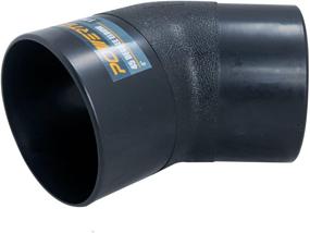 img 4 attached to 🚽 POWERTEC 70183 45 Degree Elbow, 4", Black - Durable and Efficient Plumbing Fitting