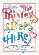 dimensions princess counted cross stitch kit logo