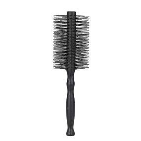 img 4 attached to 💁 Professional Large Round Hair Brush for Women - Soft Nylon Bristles, 2.5-inch Diameter - Ideal for Blowouts, Styling, Curling, and Smoothing Medium to Long Wavy, Curly, Thick Hair