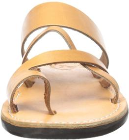 img 3 attached to 👞 Premium Athletic Men's Shoes: Jerusalem Sandals Good Shepherd Brown