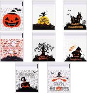 halloween cellophane adhesive cookie supplies gift wrapping supplies logo