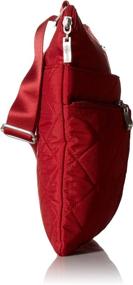 img 2 attached to Baggallini Quilted Horizon Crossbody PewterQuilt Women's Handbags & Wallets